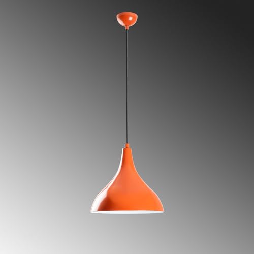 Lustre orange Opviq de salon moderne et ajustable pour une table à manger - 7