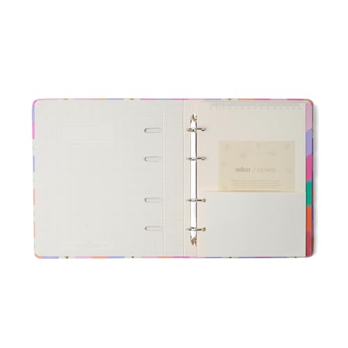 Caderno Criativo Argolado Melissa Pautado 17X24 Casinha Das Abelhas, Cicero