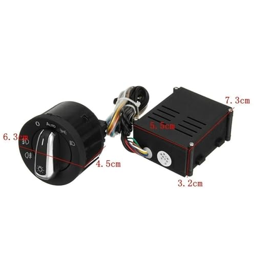 Sensor de control de faros delanteros 1C0941531A de coche 4