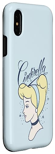 Coque iPhone X/XS Disney Cendrillon idée cadeau idéal portrait princesse - 3