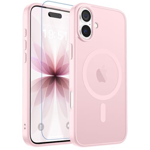 zapica Magnetic for iPhone 17 Case, Pink