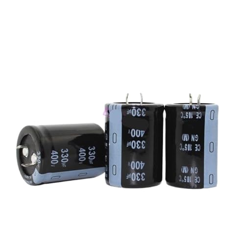 Condensateur 400v 330uf H091 radial aluminium DIP pour maintenance alimentation TV