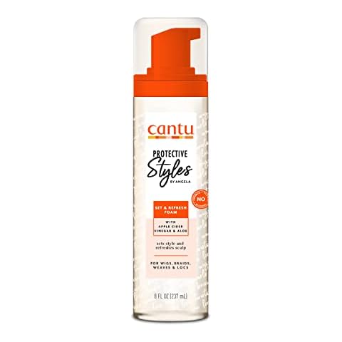 Cantu Protective Styles Set & Refresh Foam 237ml Cover