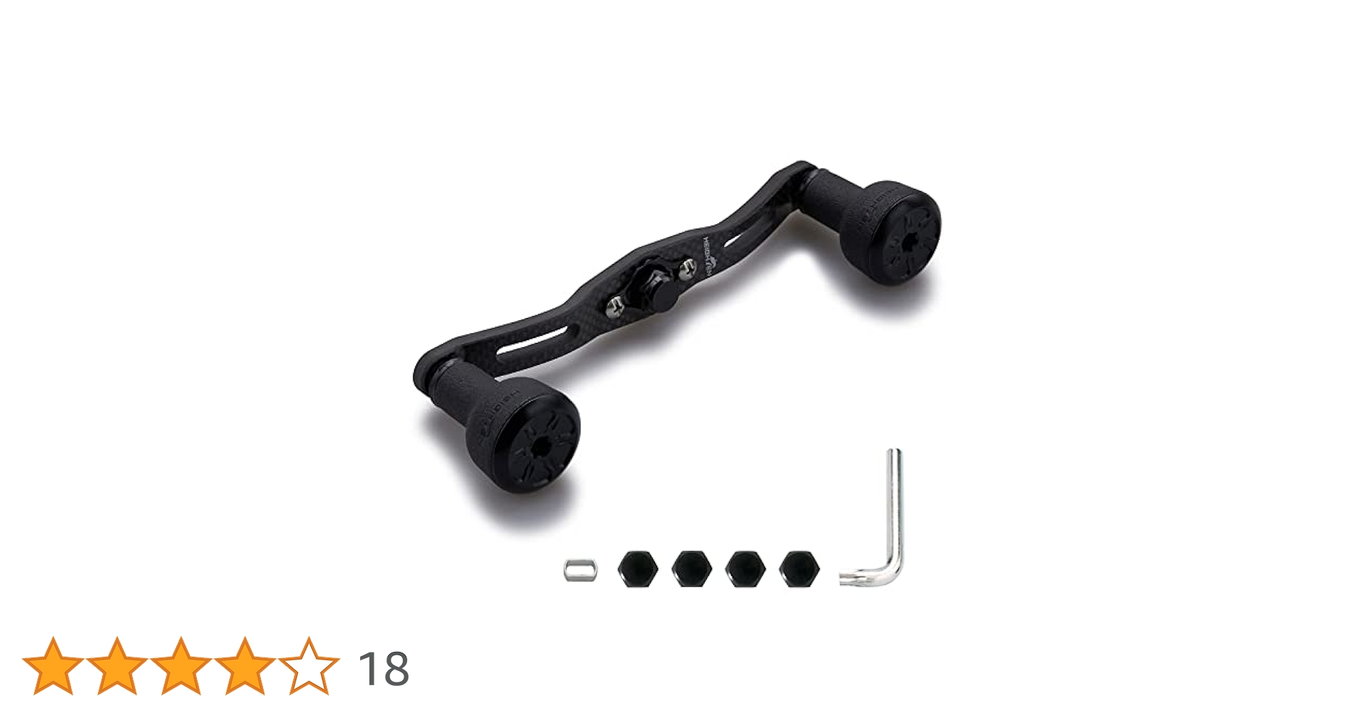 美品　シマノ用　ハイテン 110mm  Wハンドル　のみ 美品シマノ用ハイテン 110mm Wハンドルのみ