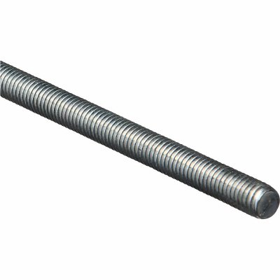 4000BC 1/2" X 36" Steel Threaded Rod - Zinc Plated