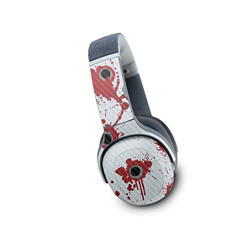 Image of MightySkins Carbon Fiber Skin Compatible with Skullcandy Crusher Evo Wireless - Bullet Holes | Protective, Durable Textured Carbon Fiber Finish | Easy to Apply | Made in The USA