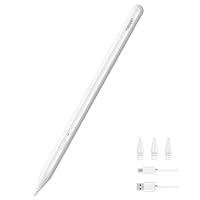 Metapen A11 Pencil for iPad 2018-2025,Customizable Hotkeys,Tilt Sensitivity,Faster Charge,Palm Rejection Stylus Pen for iPad Air 3/4/5/6/M3, iPad Mini 5/6, iPad 10th/11/9/8/7/6, iPad Pro 11/12.9/13"M4