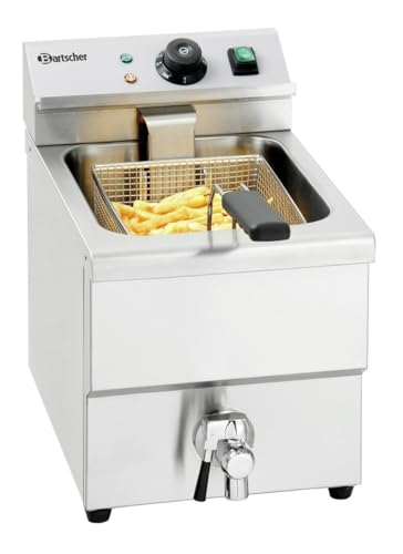 Bartscher collation I Single Stand-Alone Deep Fryer 8L 3250 W Stainless Steel – fryers (Deep Fryer, 8 l, Single, Stainless Steel, Stand-Alone, Stainless...