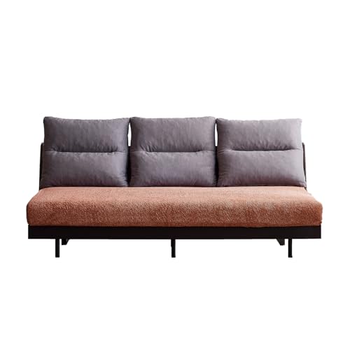 【オンライン限定カラー】大川家具 モーブル ソファカバー かけるだけ 洗える ソファベッド ごろ寝ソファ 幅200cm らくらくカバー シェニール コーラルピンク