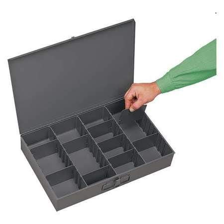 Compartment Box, 12 in D, 18 in W, 3 in H