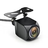 AWESAFE Cámara Visión Trasera de Coche de Aparcamiento, Cámara de Marcha Atrás Impermeable con Visión Nocturna y Alta Definición para la Radio de Coche/Autocaravana/Furgoneta y etc