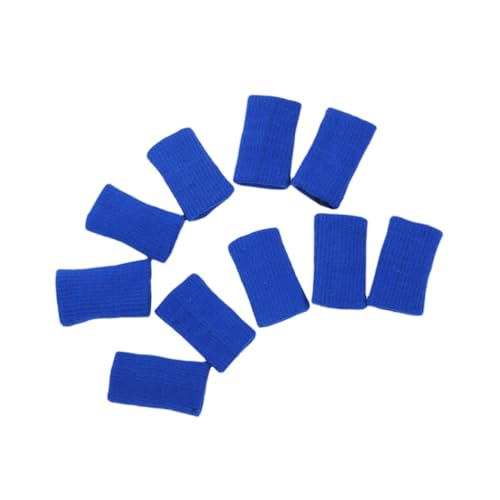 GOOHOCHY Elastic Thumb Braces Nylon Finger Protectors Sports Finger Sleeves Gloves for Sports