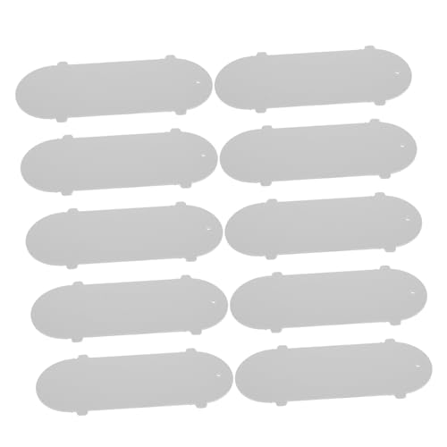 HOMSFOU 10個入り ホースチューブコネクタカバー モバイルエアコンアクセサリー プラスチックレインカバー 家庭用エアコンパーツ