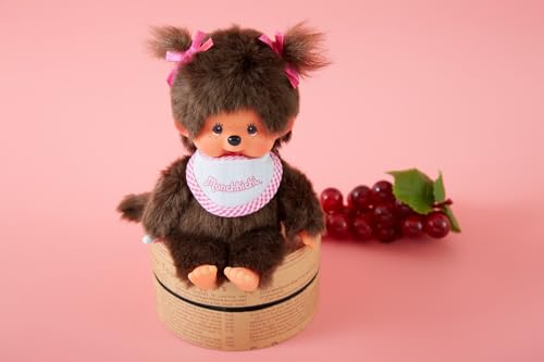 Muñeca Monchhichi Sekiguchi Pink Girl 20 cm miniatura 5