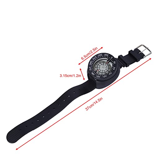 Brújula de Pulsera Impermeable para Buceo y Actividades al Aire Libre miniatura 5
