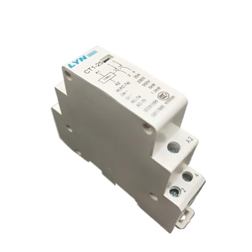 Contacteur de puissance sur rail Din pour programmer le chauffe-eau en heures creuses