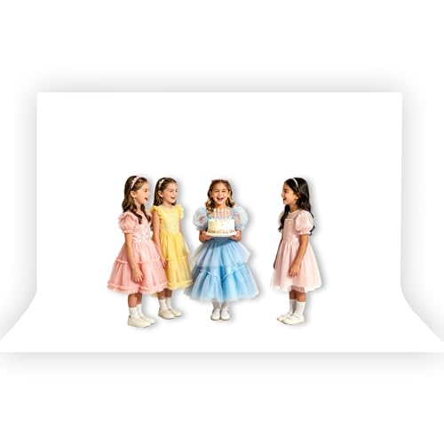 Fondo Fotográfico Blanco 10x7 pies para Fotografía miniatura 7