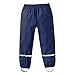 Kids Boys Girls Rain Pants Child Windproof Water-Proof Rain Cargo Trouser Spring Clothes for Outdoor (Navy, 3-4 Years)