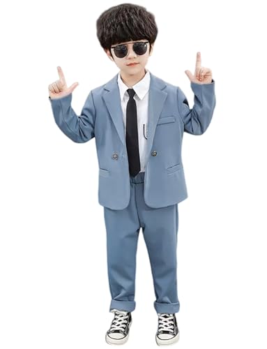 Costume garçon mariage veste smoking et pantalon ensemble de cérémonie chic 2 pièces