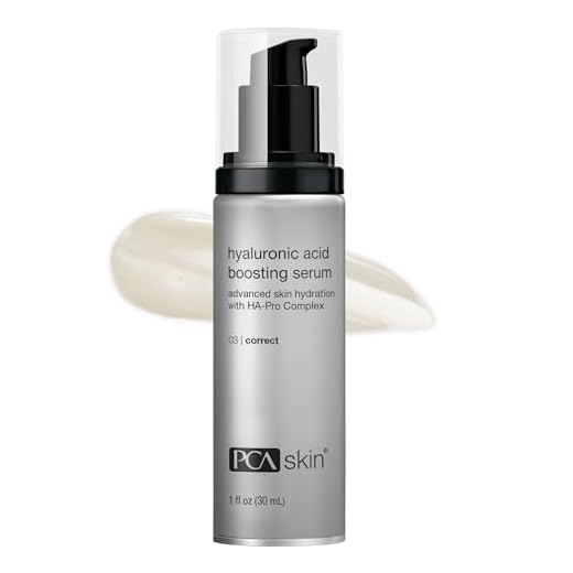 PCA SKIN Hyaluronic Acid Boosting Face Serum, Hyaluronic Acid Serum for Face Made with Niacinamide and Ceramides, Helps Reduce Fine Lines and Wrinkles and Delivers 24-Hour Moisturization, 1 oz Pump