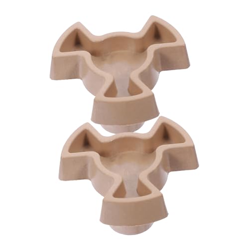 CONGARTENO 2 Piezas Acoplador Microondas Unidades Soporte Giratorio Eje Repuesto para Plato Giratorio Microondas Accesorio Compatible