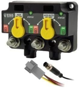 EGIS 9821-8350B - XD NMEA 2000 Dual - (VSR/Relay), w/Knobs - 8P DT