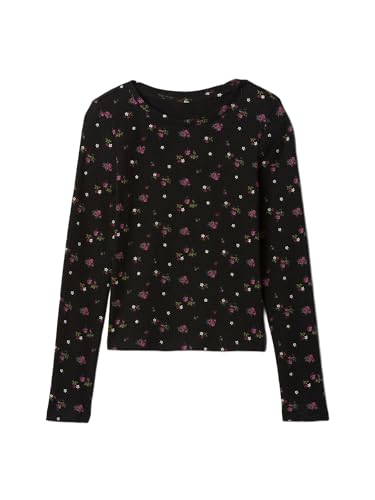 Image of Gap Girls' Long Sleeve Ribbed Henley Top Shirt