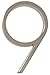 Distinctions by Hillman 843219 5-Inch Floating Mount House Brushed Nickel, Number 9