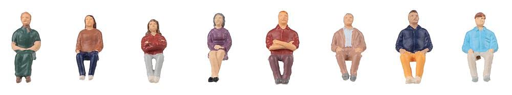 Faller 151684 - 1/87 / H0 Sitting People III - New