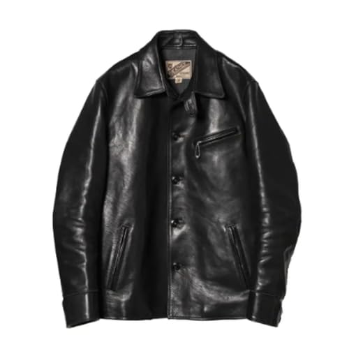 [Y2leather] �J�[�R�[�g ECO HORSE LIGHT CAR COAT BLACK