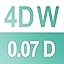 0.07-D-4D W Black 0.07-D-4D W Black