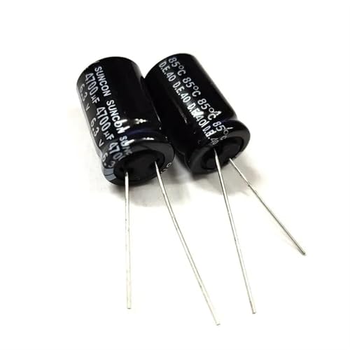 Condensateur 4700uF 6.3V résout les pannes d'alimentation électrique sur circuit radial de 13x20mm