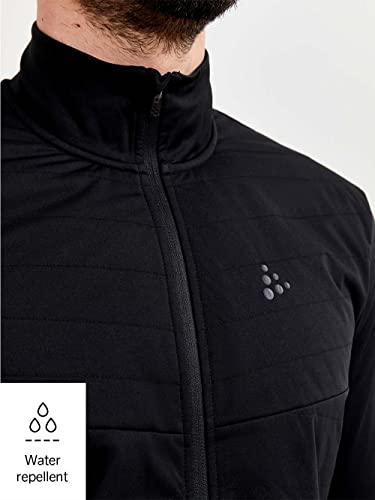 Craft Sportswear Men's Adv Charge Warm Jacket, Black, Medium #TOP3