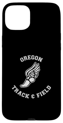Oregon Track & Field Distressed Retro Classic 80s X}zP[X iPhone 15 Plus p