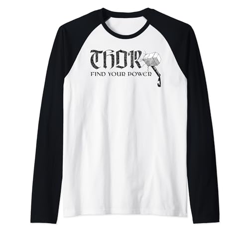 T-shirt Marvel Thor find your power un cadeau original pour fan de comics
