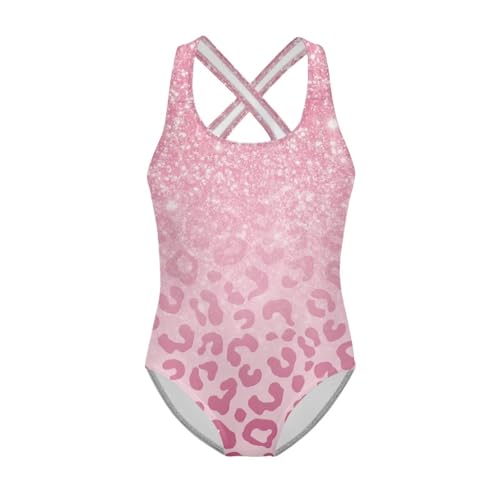 Image of Girls One Piece Swimsuits Size 5-14 Kawaii Gymnastics Leotard for Beach Vacations