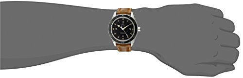Omega Men's 'Seamaster' Swiss Stainless Steel and Leather Automatic Watch, Color:Brown (Model: 23332412101002)2