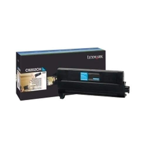 Toner d'origine LEXMARK C9202CH bleu à haute capacité de 14 000 pages pour C 920 N