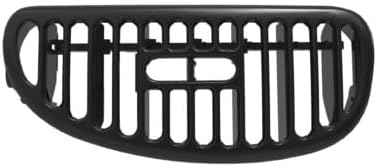 Freightliner 22-69624-000 Dashboard Air Vent Outboard, Left Hand, Laser Black, Abs