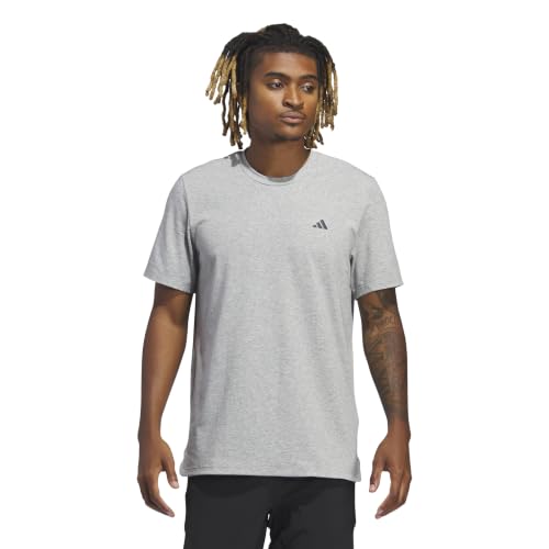 Image of adidas Mens Axis Tee 3.0 Casual Tops Casual - Grey
