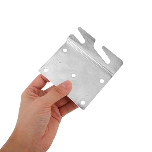 Support de lit robuste en bois avec fixations métalliques lot de 4 - 5
