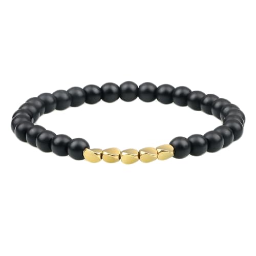 Bracelet de perle en cristal noir, le cadeau romantique idéal pour la Saint-Valentin