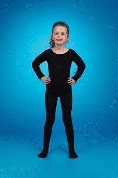 Seamless Tights (black) Child Accessory Size 12-14 Large