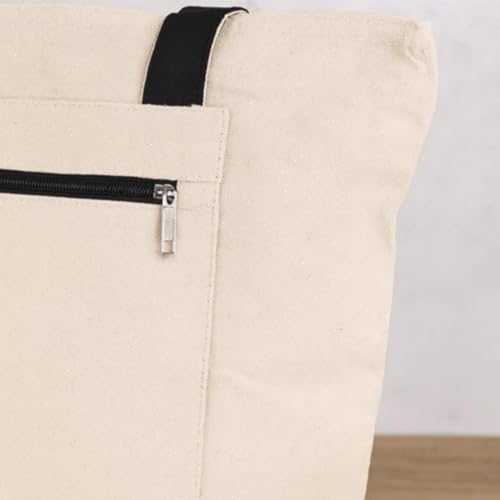 Bolso tote Voila Print con cremallera, personalizado para enfermeras y médicos, regalo para doctorado en práctica de enfermería, graduación en enfermería, bolso para el trabajo miniatura 2