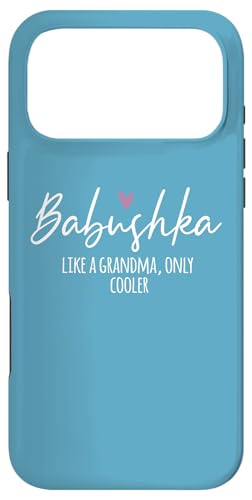 Babushka Like A Grandma Only Cooler Heart Mother's Day �X�}�z�P�[�X iPhone 17 Pro Max �p