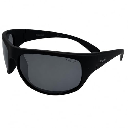 Polaroid SPORT Brille 07886 Größe 66-18 mm Matte Schwarz polarisiert