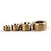Duofan 20pcs Brass Pipe Plug 1/8