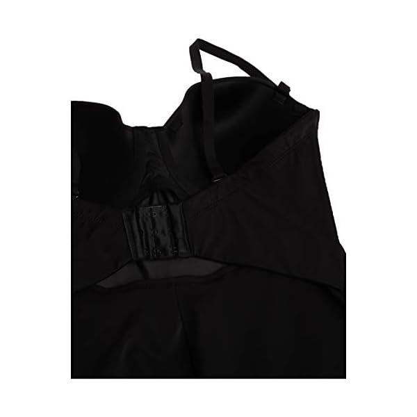 Maidenform-Womens-Slip-With-Built-In-Bra--Cool-Comfort-Anti-Static-Shapewear-DM1007 Maidenform womens Slip With Built-in Bra – Cool Comfort & Anti-static Dm1007 Shapewear Top, Black, 38B US