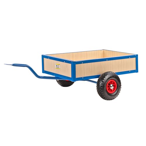 DEMA Anhänger für Kinder Tretfahrzeug & Go Kart – Großer Hänger in...