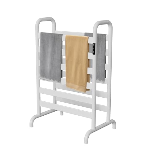 Electric Heated Towel Warmer Rack with Timer